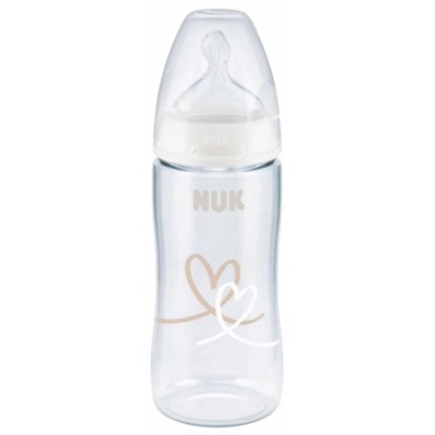 NUK First Choice + Biberon Temperature Control 300 ml 0-6 Mois