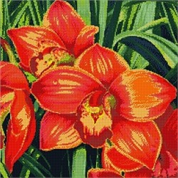 АЖ.1026 "Красные орхидеи"