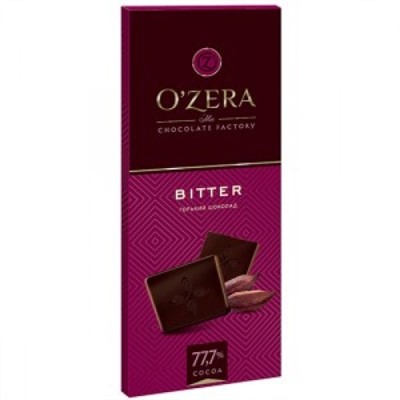 «OZera», горький шоколад «Bitter», 90 гр. Яшкино