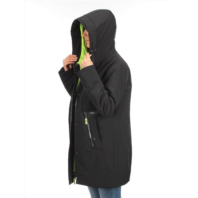 BM-921 BLACK Куртка демисезонная женская (100 гр. синтепон)