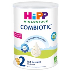 HiPP Combiotic 2 Lait de Suite d?s 6 Mois Bio 800 g