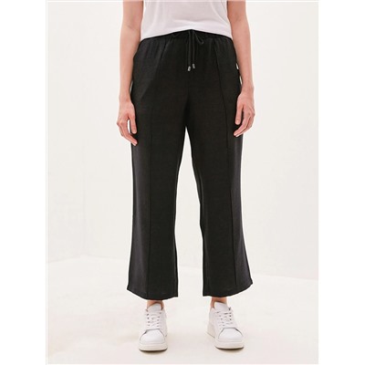 Широкие женские брюки с эластичной талией LCW BASIC