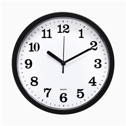 Часы настенные, серия: Классика, "Линвуд", дискретный ход, d-18 см, 20 х 20 см