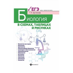 Уценка. Татьяна Шустанова: Биология в схемах, таблицах и рисунках. Учебное пособие (-29797-1)