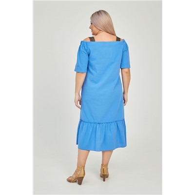 Платье Luxury Moda 1052 синий