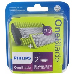 Philips OneBlade QP620-50 Kit Visage + Corps 2 Lames