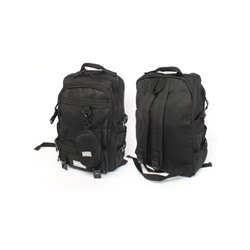 Рюкзак Battr-5102 текстиль,  1отд,  5внеш,  1внут/карм,  черный 256626