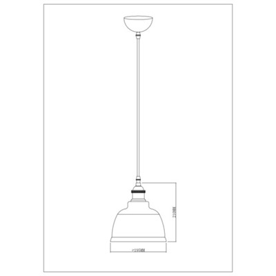 Подвесной светильник Escada 1103/1 E27*60W Wenge/Bronze