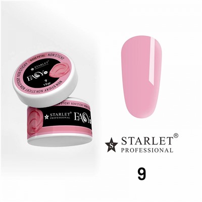 Гель для моделирования и укрепления ногтей Starlet Professional Easy 15гр, тон 09
