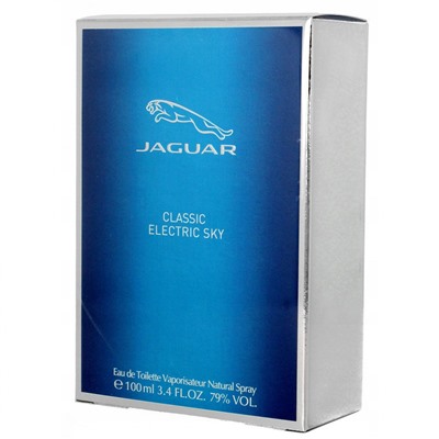 Мужская парфюмерия   Jaguar Classic Electric Sky Jaguar for men 100 ml