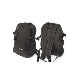 Рюкзак MF-6028,  молодежный,  2отд,  1внутр+3внеш.карм,  черный 256455