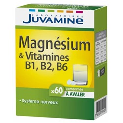 Juvamine Magn?sium and Vitamines B6 B2 B1 60 Comprim?s
