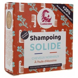 Lamazuna Shampoing Solide Cheveux Normaux ? l Huile d Abyssinie 70 g