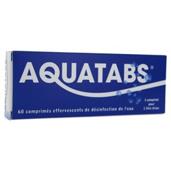 Aquatabs 1 Litre 60 Comprim?s