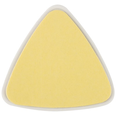 Держатель для полотенец на самоклеящейся основе "Объемный треугольник", белый (пластмасса)