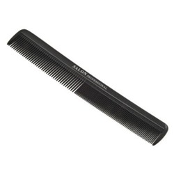 Salon Гребень узкий комбинированный 350-336, черный, 25 см