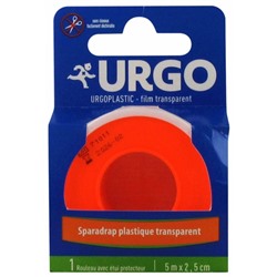 Urgo Urgoplastic Film Transparent Sparadrap 5 m x 2,5 cm