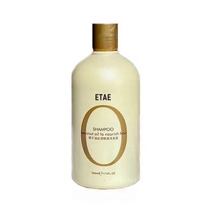 ETAE Шампунь для волос с кокосовым маслом, 500 мл