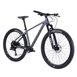 Велосипед горный COMIRON ZIRCON II 29-17", L-TWOO 1*12S, воздушная вилка, гидравлика, цвет: чёрный met charcoal