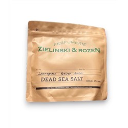 Соль для ванн Zielinski & Rozen Lemongrass & Vetiver, Amber 500гр