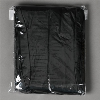 Дождевик-плащ «Не плащ по пустякам», размер 42-48, цвет чёрный