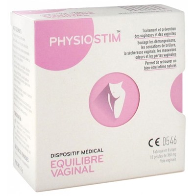Laboratoire Immubio Physiostim ?quilibre Vaginal 10 G?lules