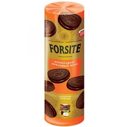 «Forsite», печенье–сэндвич с шоколадно-ореховым вкусом, 208 гр. Яшкино