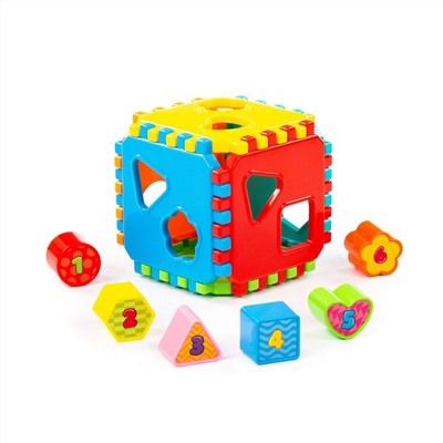 323014 Полесье Игрушка развивающая "Куб" (в коробке)