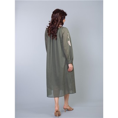 Платье-туника (хлопок) с вышивкой №23-530-1