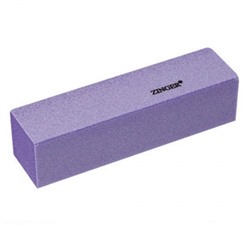 Zinger Бафик для шлифовки ногтей 4-х сторонний / Classic EK-112, 150 грит, фиолетовый