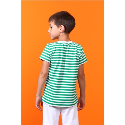 Детская футболка 15312 Зеленый