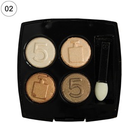 Тени Chanel N°5 LES 4 OMBRES 2g №6602