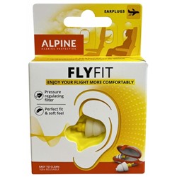 Alpine Hearing Protection Flyfit Bouchons d Oreille + Minibox Gratuite