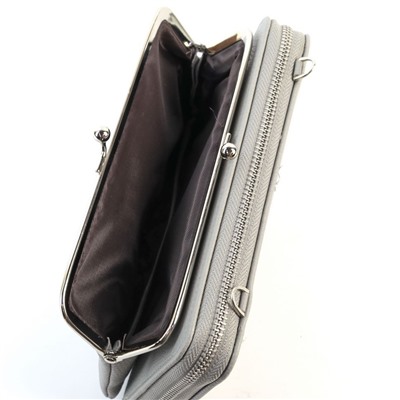 Женская сумка-кошелек B-002 Серый