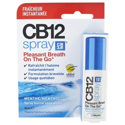 CB12 Spray Buccal Sans Alcool Menthe 15 ml