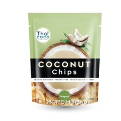 Кокосовые чипсы с оригинальным вкусом Thai Coco, Таиланд 40 г Акция