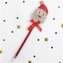 Ручка «Дед Мороз» цвета МИКС