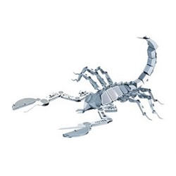 Объемная металлическая 3D модель Scorpion  арт.K0026/L11104