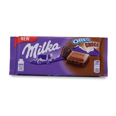 Шоколад Milka Oreo Choco 100гр 1шт