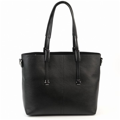 Женская кожаная сумка шоппер 1688-А Блек