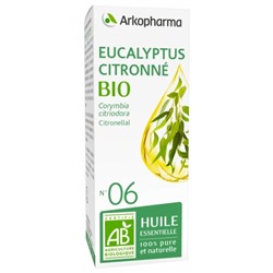 Arkopharma Huile Essentielle Eucalyptus Citronn? (Corymbia citriodora) n°06 Bio 10 ml