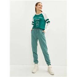 Спортивные брюки женские с эластичным поясом и карманами LCW CASUAL