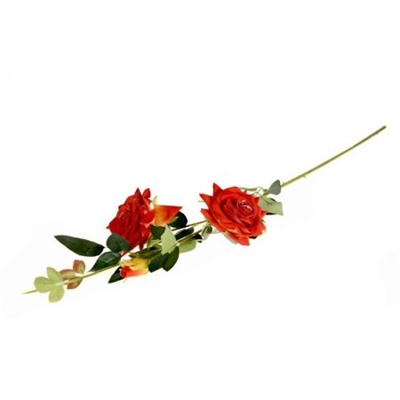 Цветок искусственный Роза 3 бутона 90 см / 0341-58 /уп50/400/