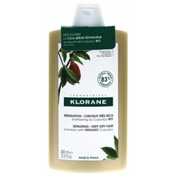 Klorane R?paration - Cheveux Tr?s Secs Shampoing au Cupua?u Bio 400 ml