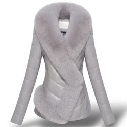 Куртка женская, арт КЖ157, цвет:серый