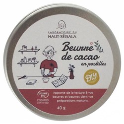 Laboratoire du Haut-S?gala DIY Beurre de Cacao en Pastilles Bio 40 g