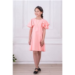 Платье 0226 персик