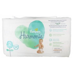 Pampers Harmonie 39 Couches Taille 2 (4-8 kg)