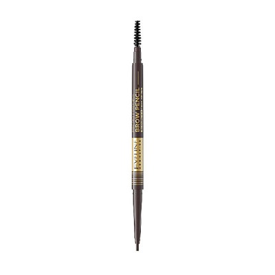 Eveline Micro Precise Brow Pencil Водостойкий карандаш для бровей №03 Dark Brown (*6*36)