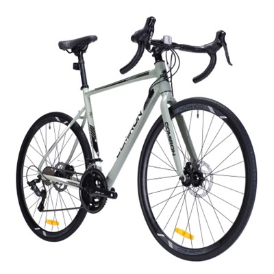 Велосипед шоссейный COMIRON RONIN I 700C-540mm SENSAH 2X9S QR цвет: серый grey shadow